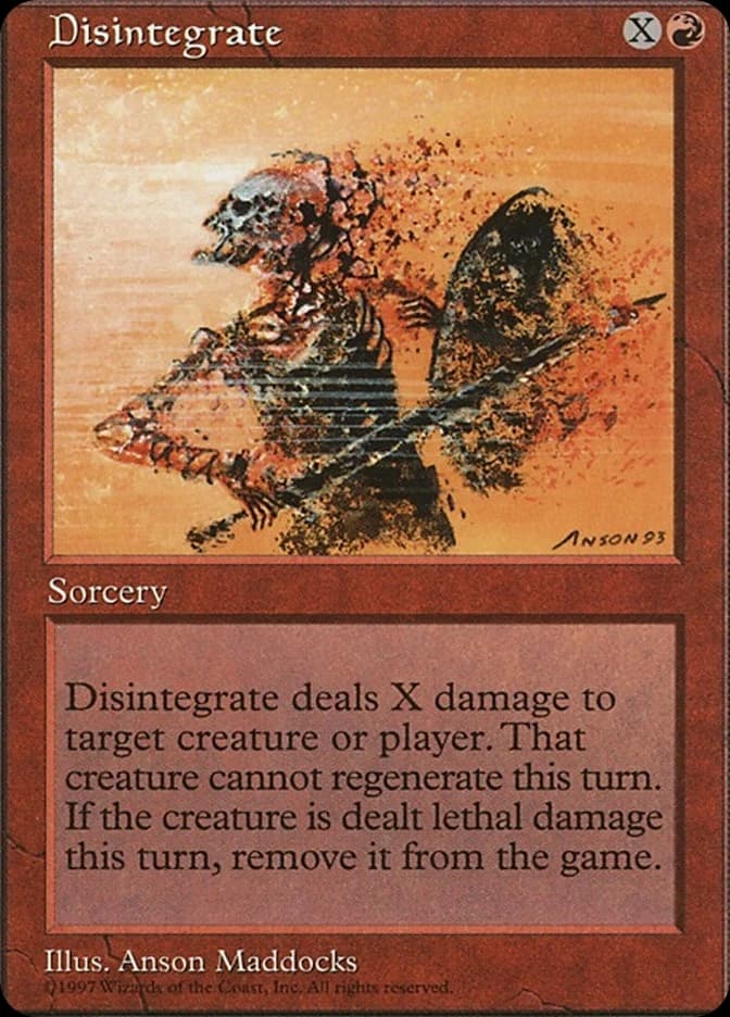Disintegrate