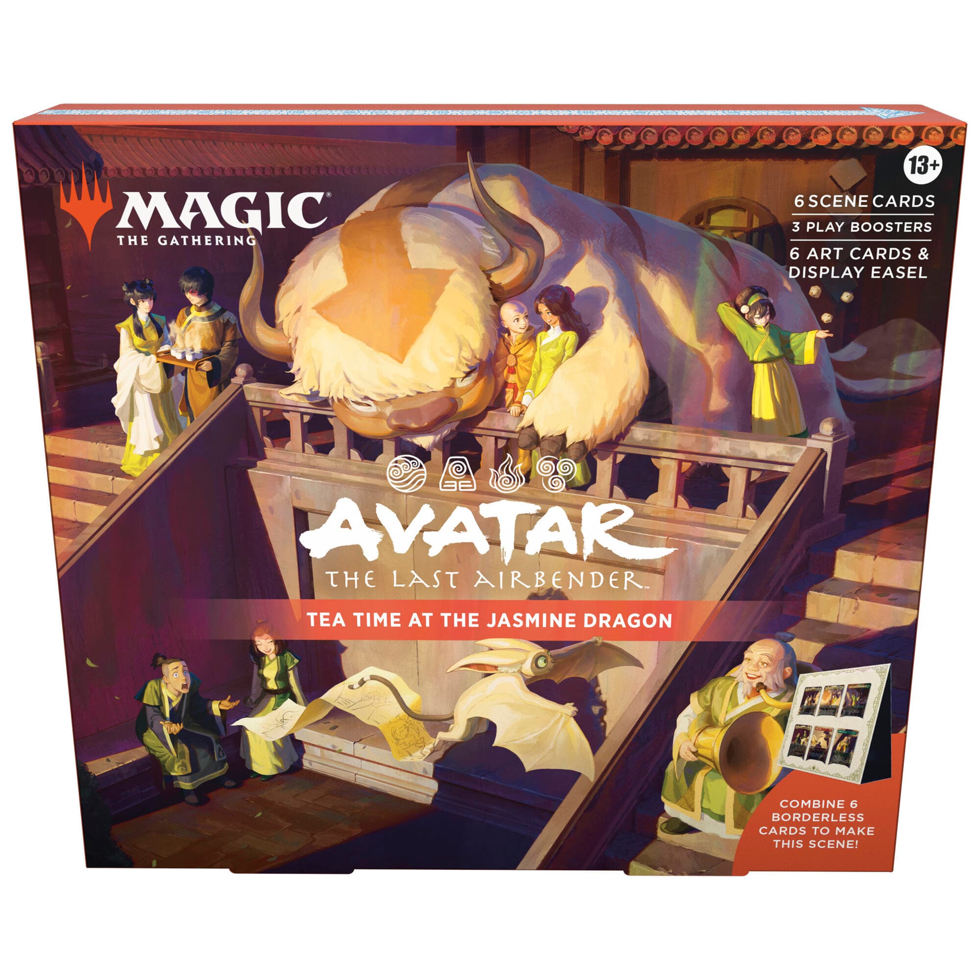 Avatar The Last Airbender Scene Box Tea Time at the Jasmine Dragon