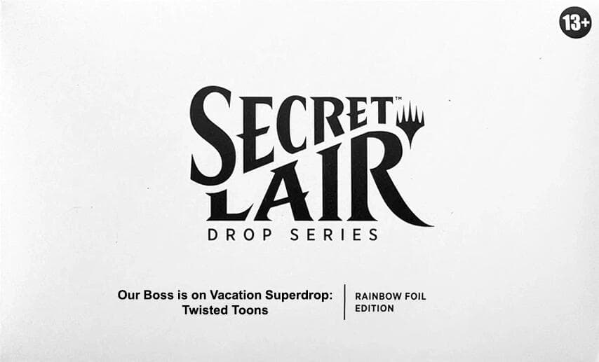 Secret Lair Drop Twisted Toons Rainbow Foil