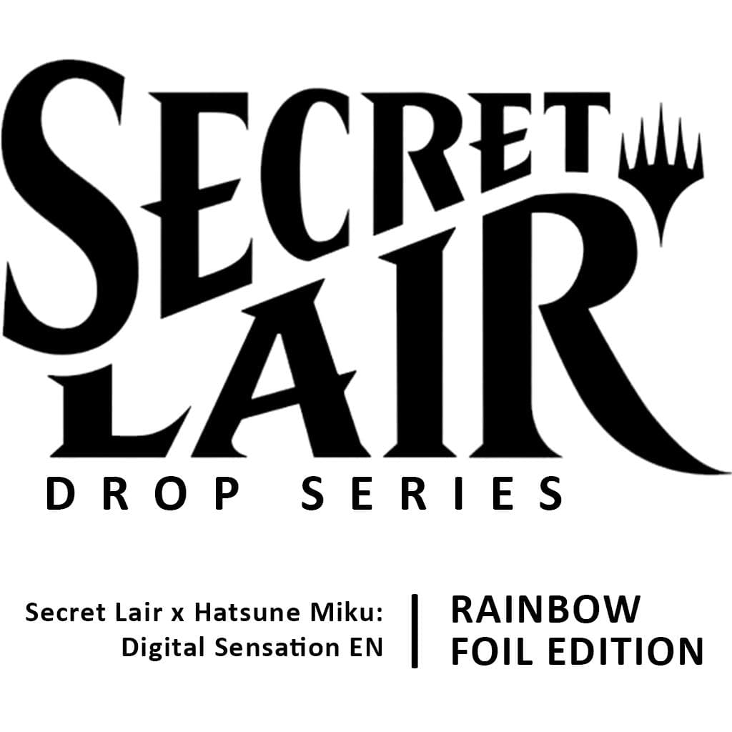 Secret Lair Drop Secret Lair x Hatsune Miku Digital Sensation English Rainbow Foil