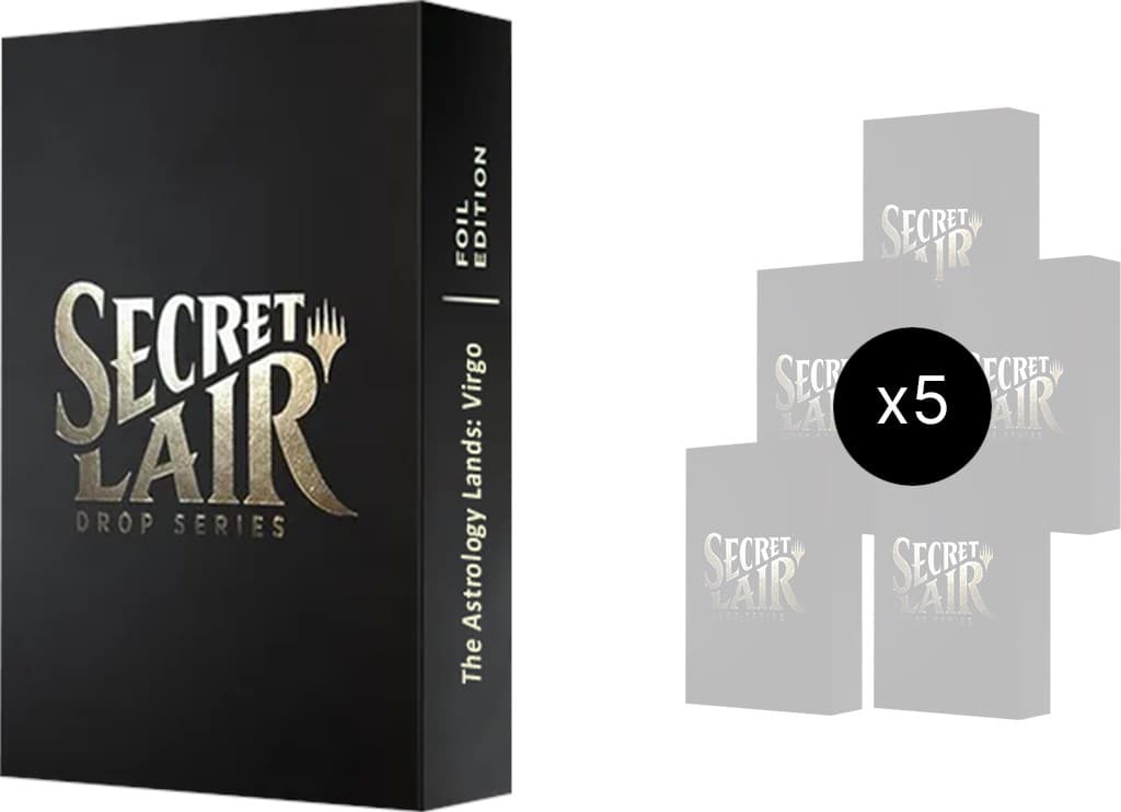 Secret Lair Bundle Astrology Lands Virgo Foil
