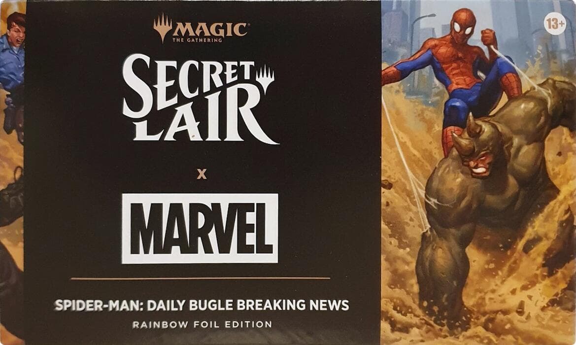 Secret Lair Drop Secret Lair x Marvels Spider-Man Daily Bugle Breaking News Foil