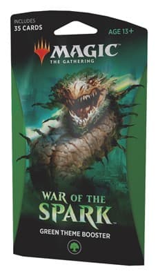 War of the Spark Theme Booster Pack Green