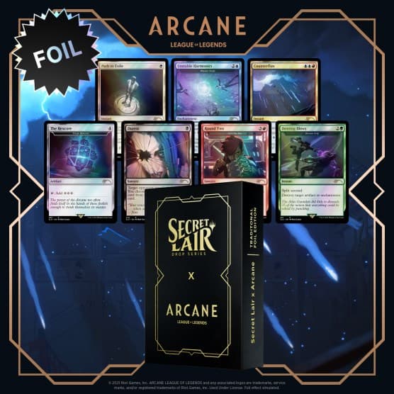 Secret Lair Drop Secret Lair x Arcane Foil