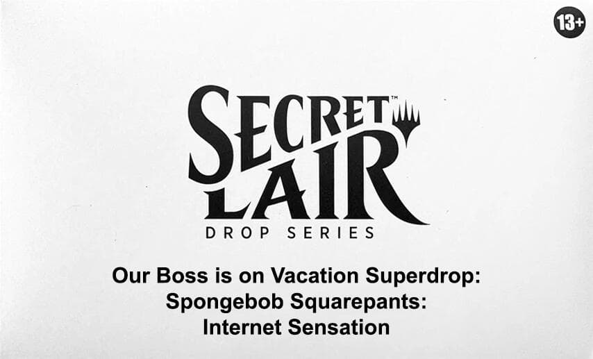 Secret Lair Drop Spongebob Squarepants Internet Sensation
