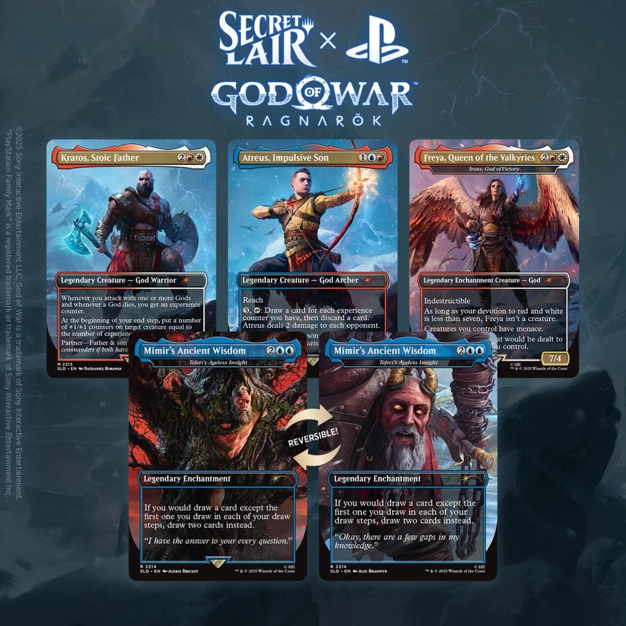 Secret Lair Drop God of War Norse