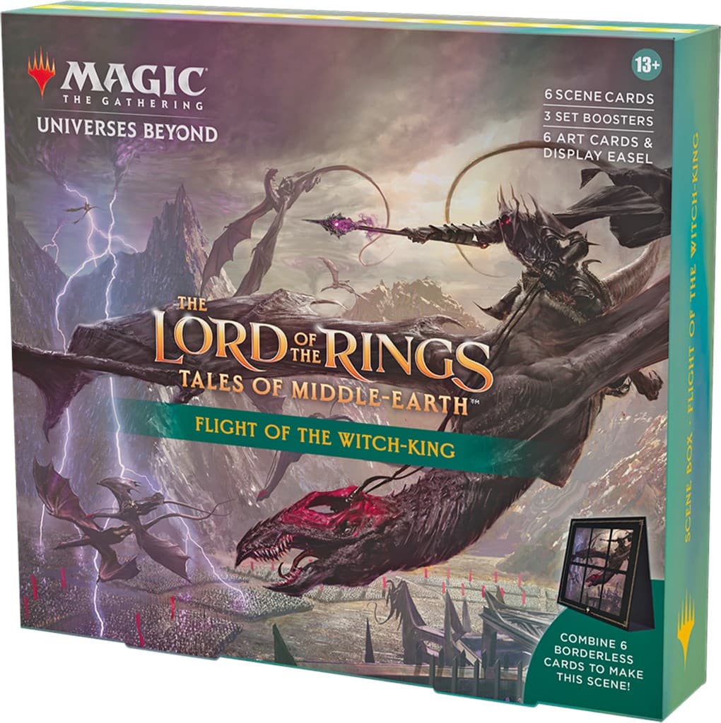 The Lord of the Rings Tales of Middle earth Scene Box Flight of the Witch King