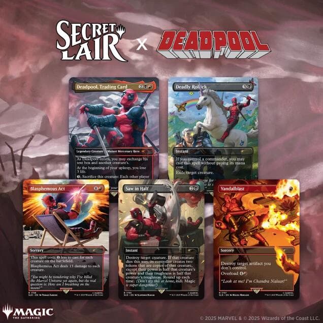 Secret Lair Drop Secret Lair x Marvels Deadpool April Pools Day