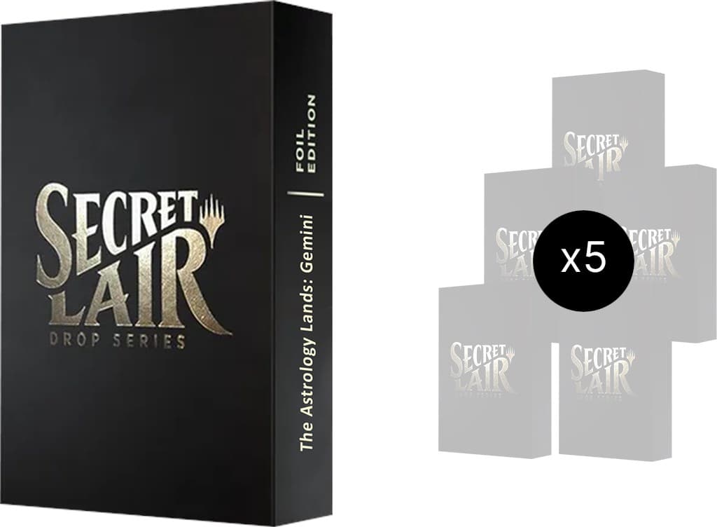Secret Lair Bundle Astrology Lands Gemini Foil