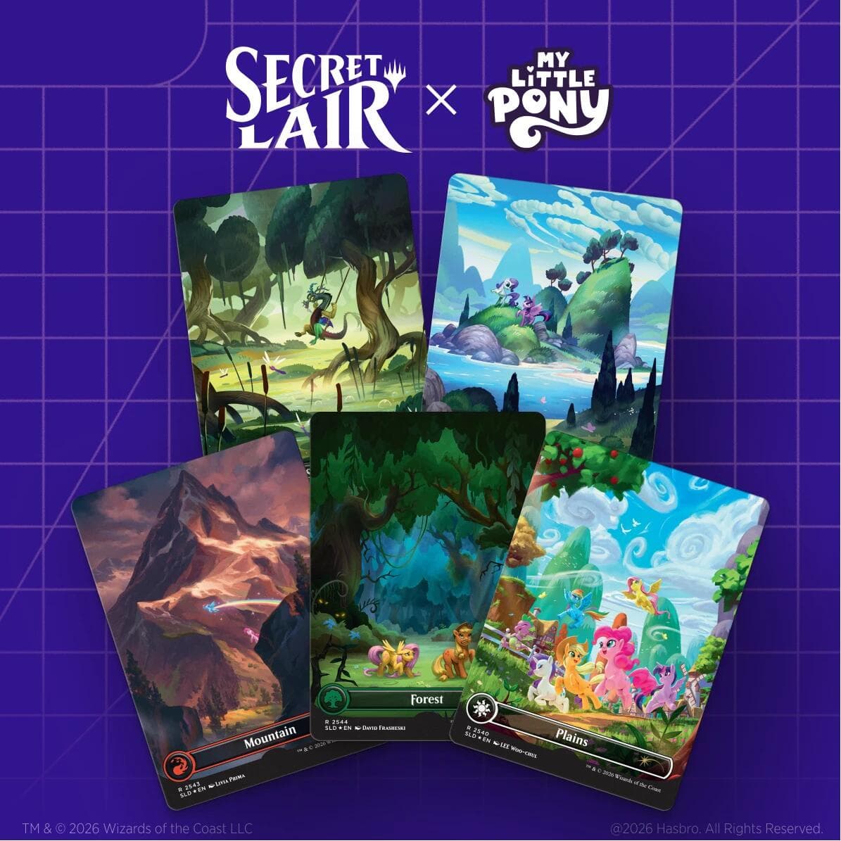 Secret Lair Drop My Little Pony The Lands of Equestria