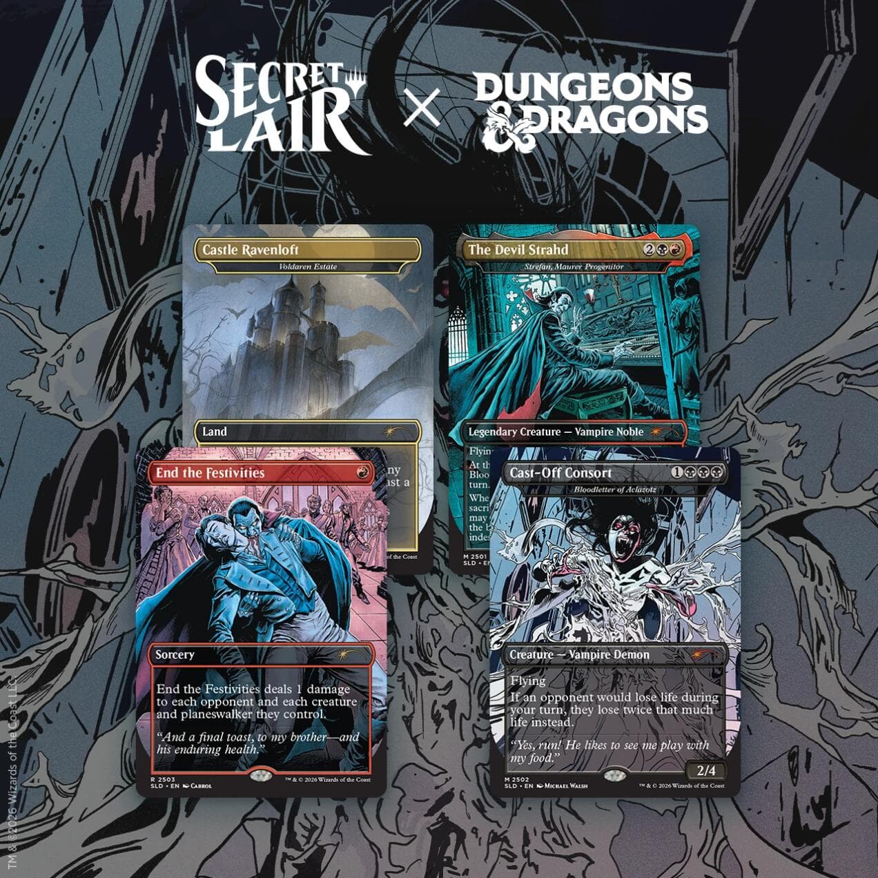 Secret Lair Drop Dungeons & Dragons Strahds Descent