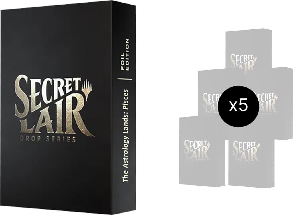 Secret Lair Bundle Astrology Lands Pisces Foil