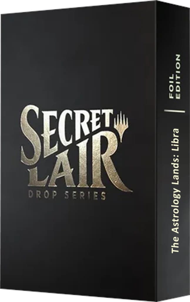 Secret Lair Drop Astrology Lands Libra Foil