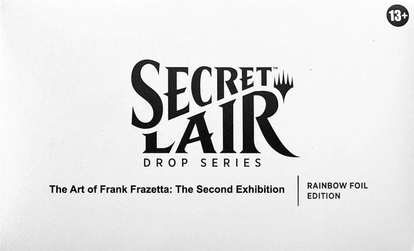 Secret Lair Drop The Art of Frank Frazetta The Second Exhibition Rainbow Foil