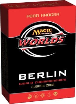 2003 World Championship Deck Peer Kroger
