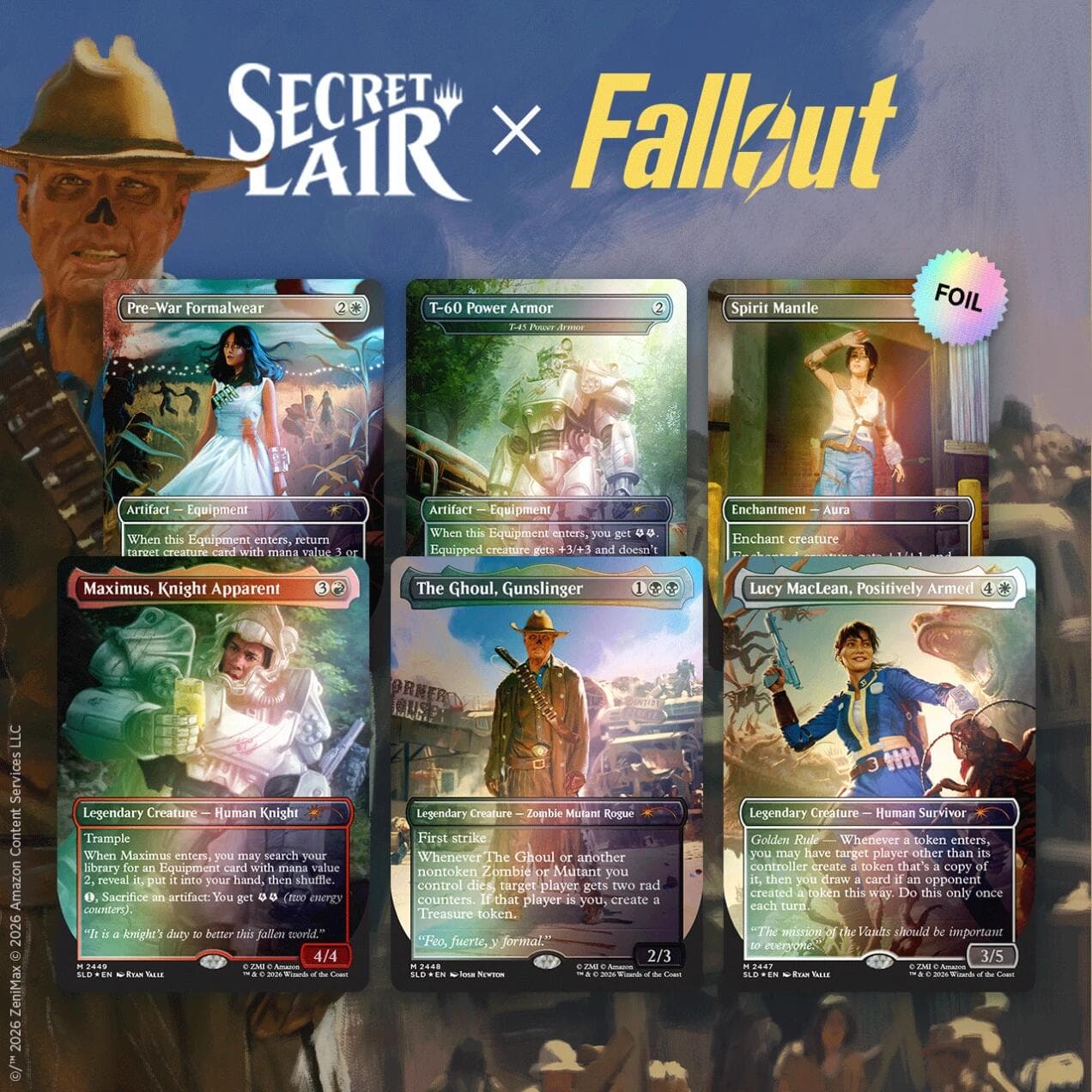 Secret Lair Drop Fallout Beyond Vault 33 Foil