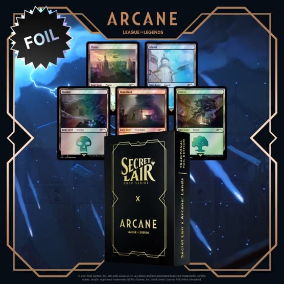 Secret Lair Drop Secret Lair x Arcane Lands Foil