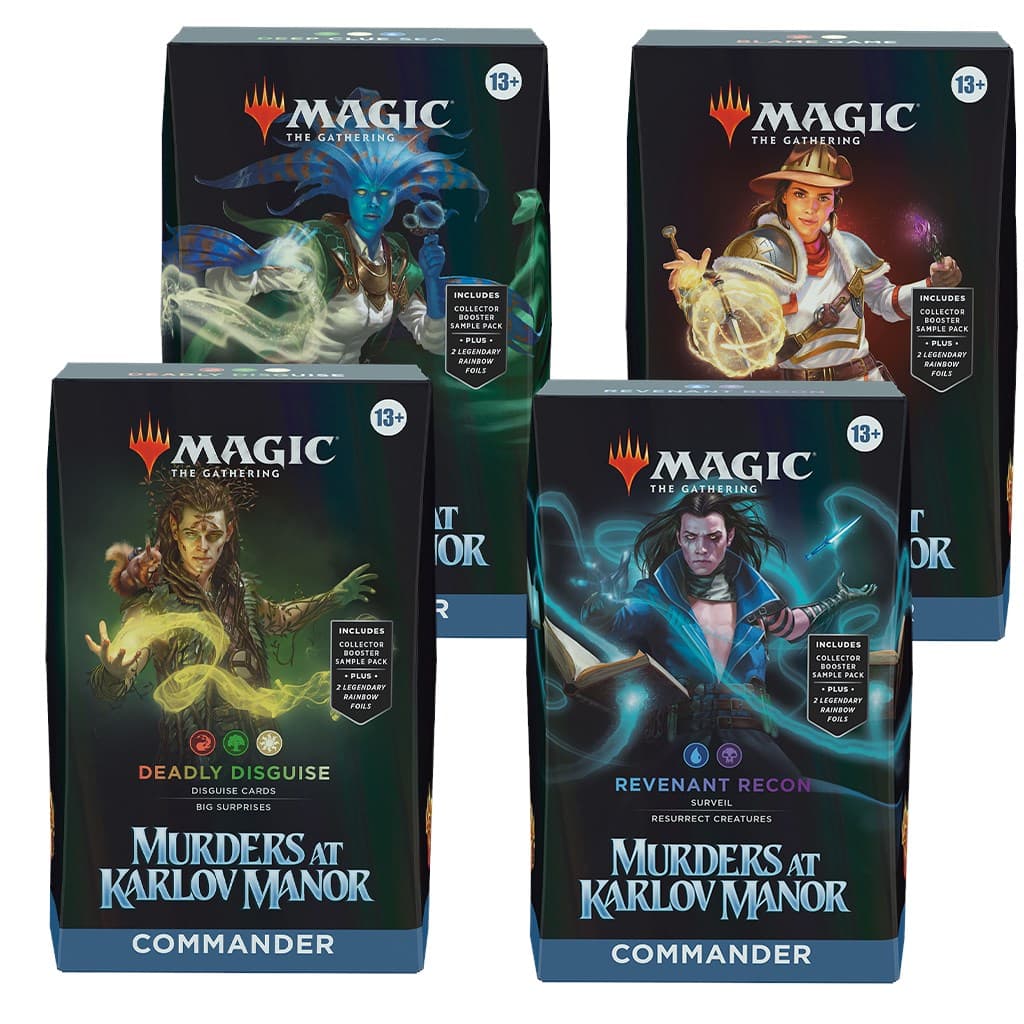 Murders at Karlov Manor Commander Deck Display