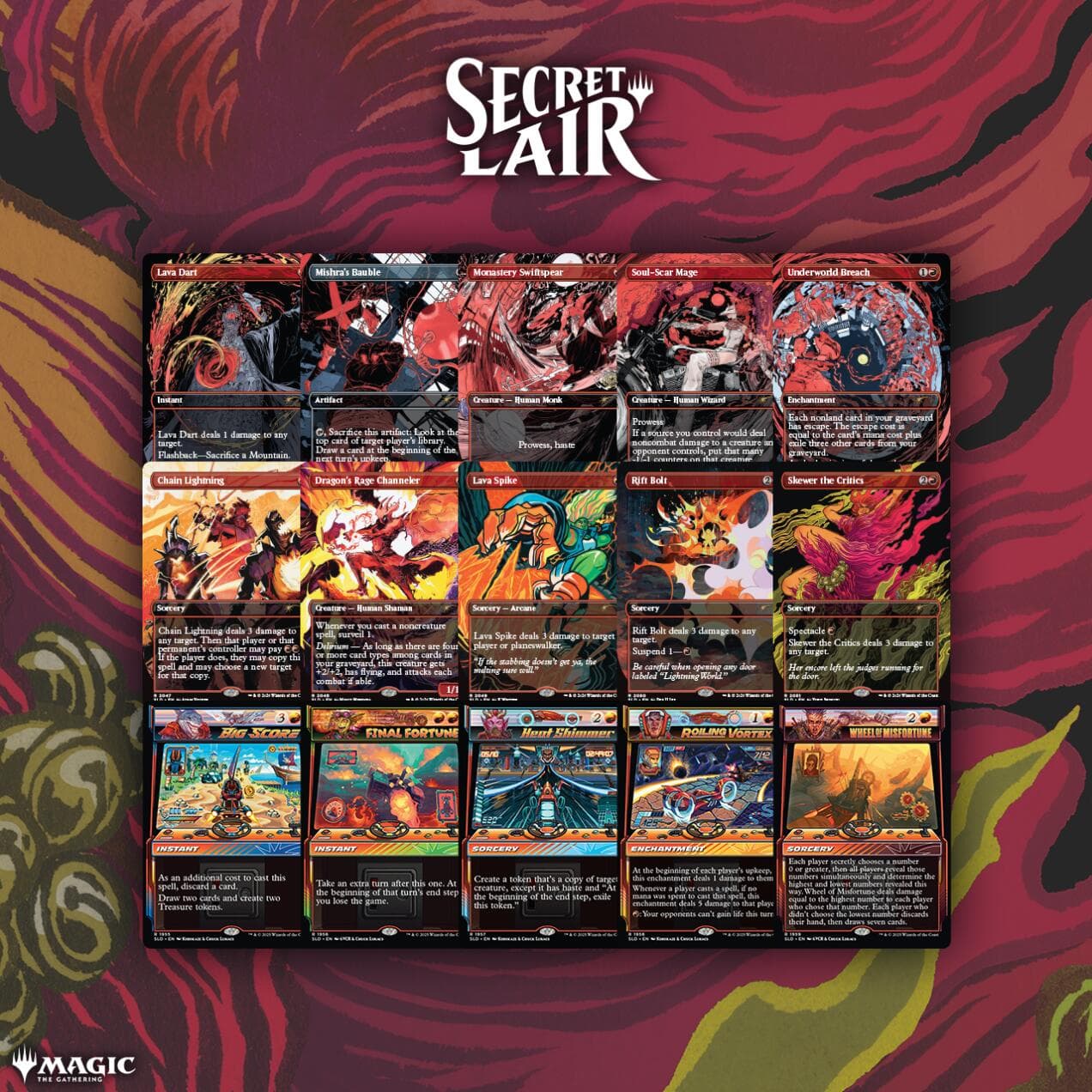 Secret Lair Bundle Burn Em All Bundle