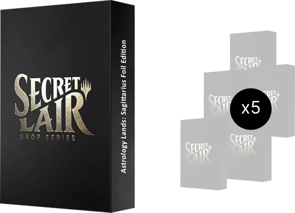 Secret Lair Bundle Astrology Lands Sagittarius Foil