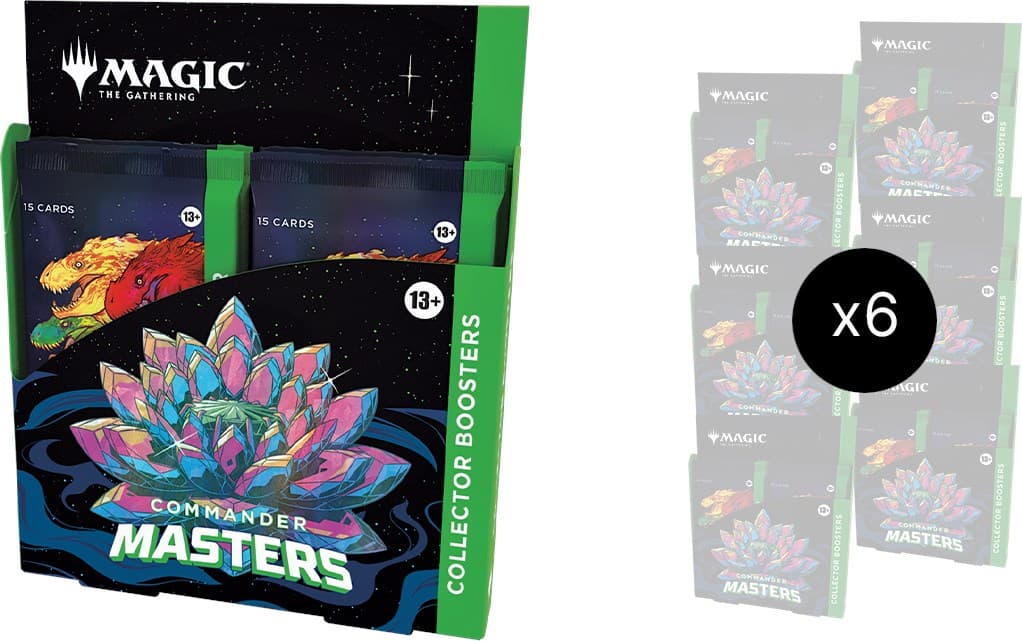 Commander Masters Collector Booster Box Case