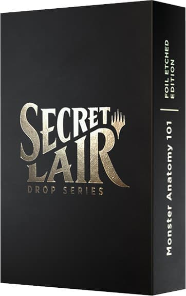 Secret Lair Drop Showcase Monster Anatomy 101 Etched