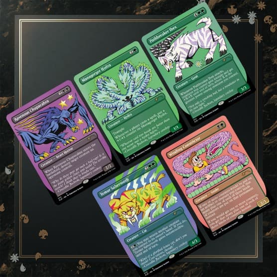 Secret Lair Drop Crocodile Jacksons Monstrous Menagerie