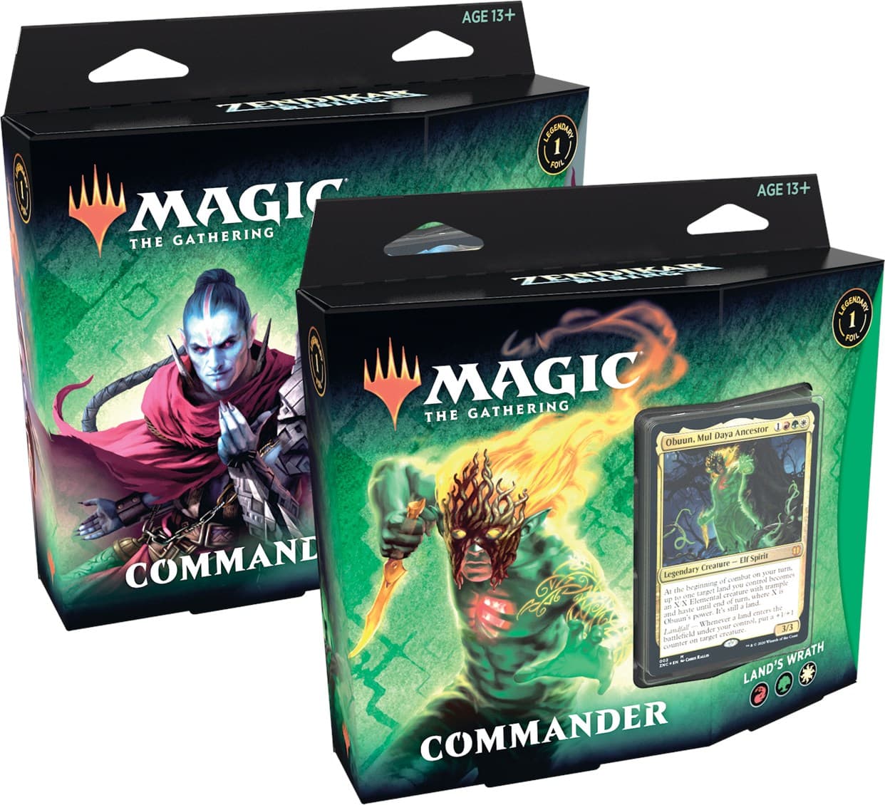 Zendikar Rising Commander Decks Set of 2