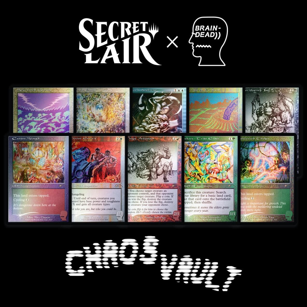 Secret Lair Drop Brain Dead New Earth Mentality Foil