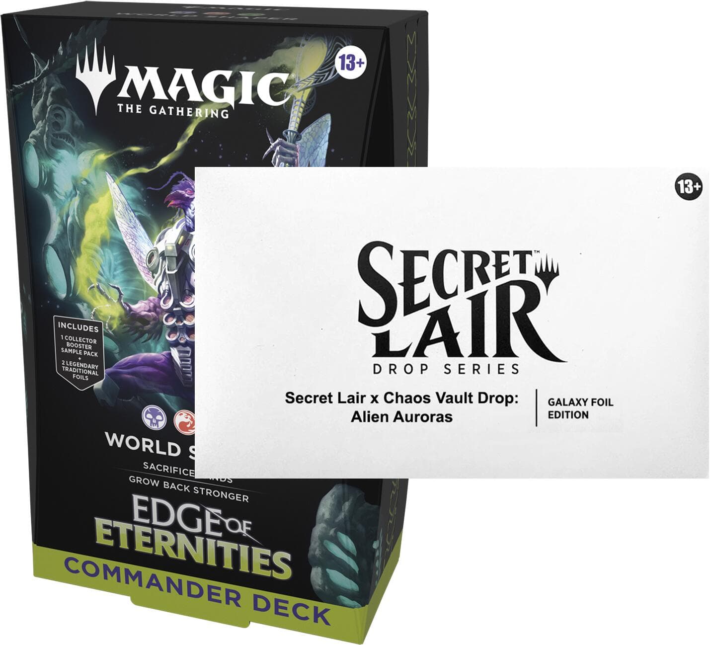 Secret Lair Bundle Commander Reinforcements World Shaper Bundle Galaxy Foil