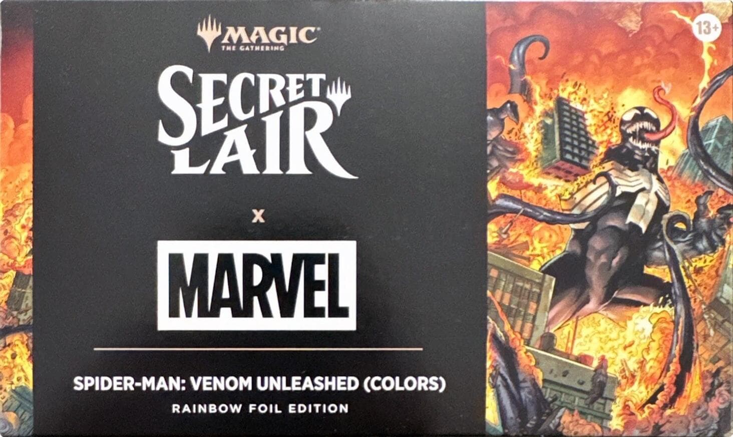 Secret Lair Drop Secret Lair x Marvels Spider-Man Venom Unleashed Colors Foil
