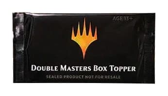 Double Masters Box Topper Pack