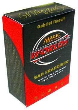 2004 World Championship Deck Gabriel Nassif